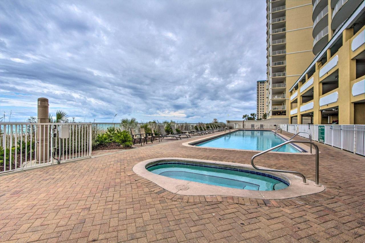 High-Rise Pcb Condo With Oceanfront Views And Pool! Panama Stadt Exterior foto