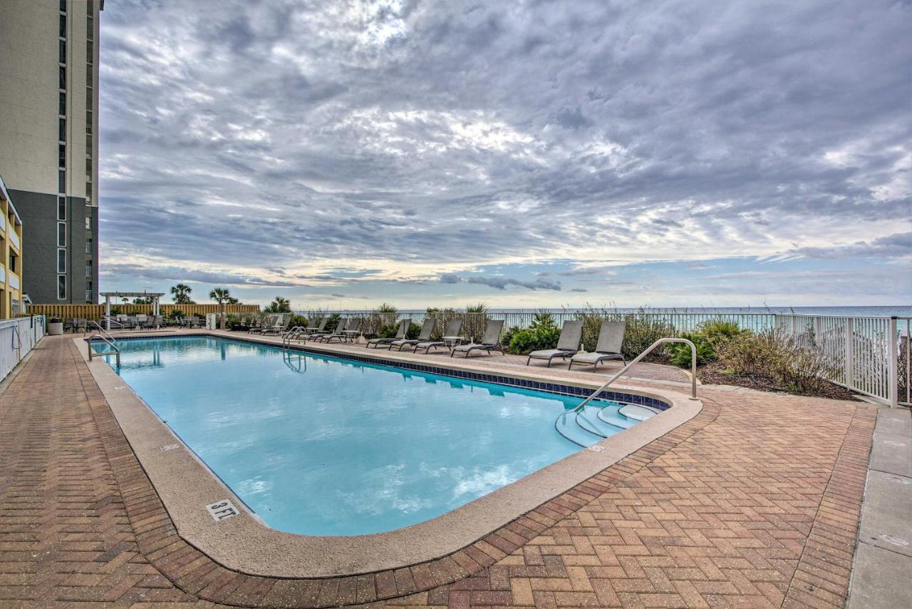 High-Rise Pcb Condo With Oceanfront Views And Pool! Panama Stadt Exterior foto